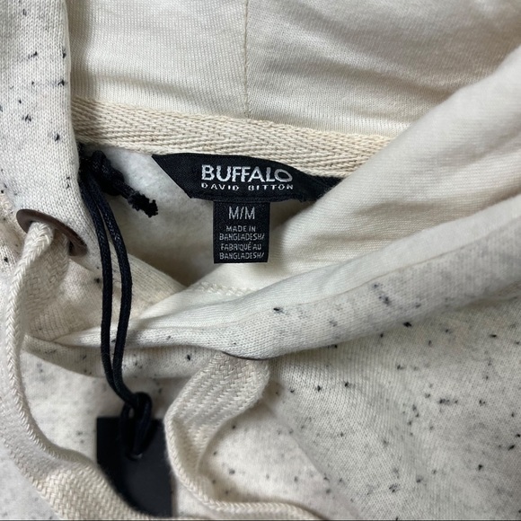 Buffalo NWT | Semi-Cropped Hoodie With Lined Hood Size Medium - Picture 5 of 7